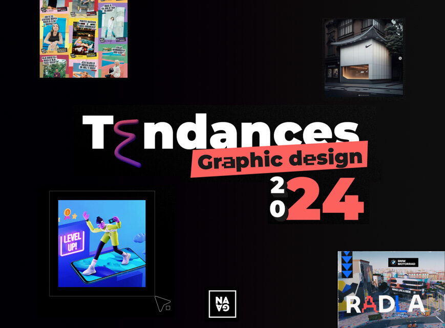 Tendances graphic design 2024